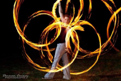 Krystal Younglove spinning fire