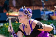 Krystal Younglove performing Blockhead at York Fairy Festival