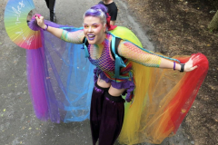 Pride Rainbow Stilt Walker Krystal Younglove