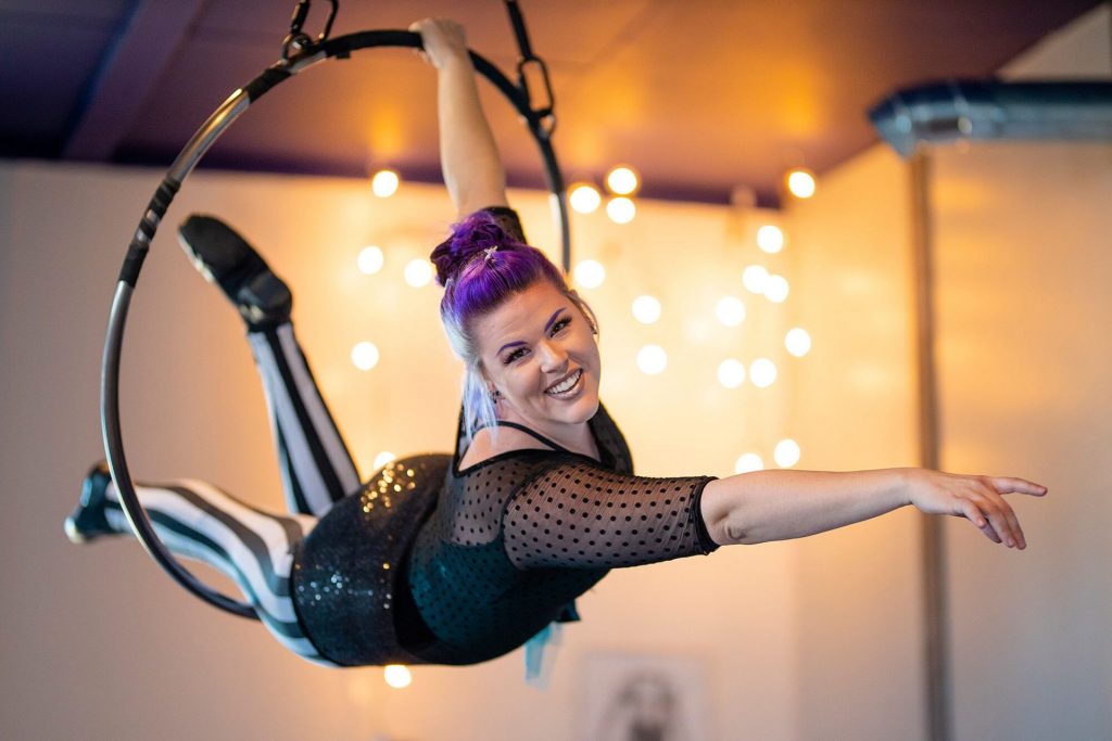 Aerial Fitness with Krystal Younglove in York pennsylvania